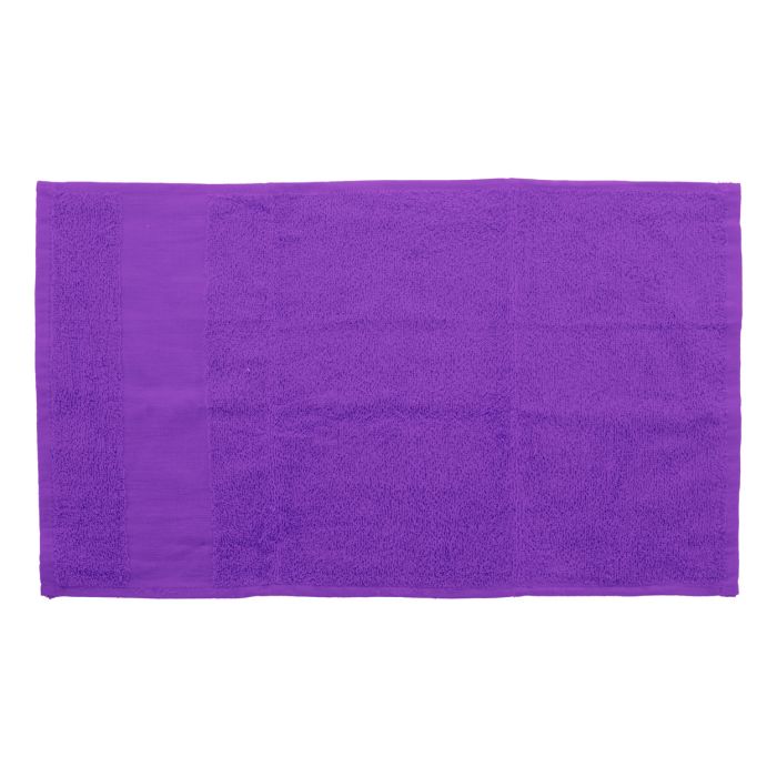Reklámajándék | Terry S pamut frottír törölköző - 30 x 50 cm, lila