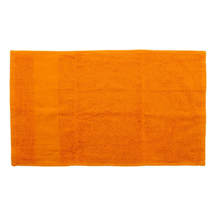 Reklámajándék | Terry S pamut frottír törölköző - 30 x 50 cm, narancssárga
