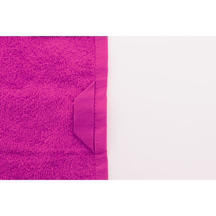 Reklámajándék | Terry S pamut frottír törölköző - 30 x 50 cm, pink