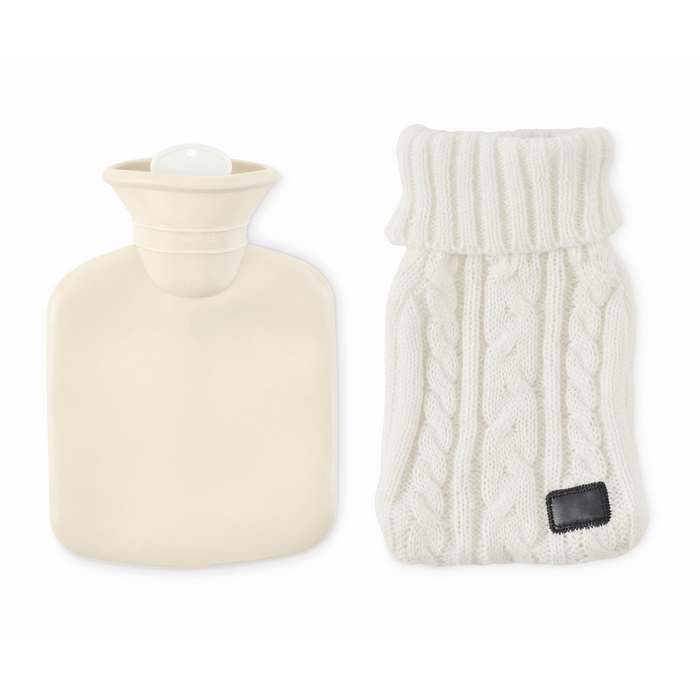 Reklámajándék | Toasty Melegvizes palack 450 ml, bézs