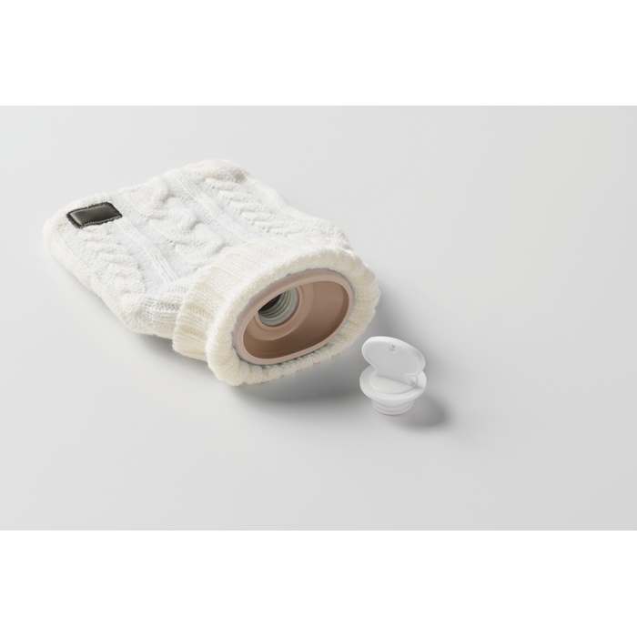 Reklámajándék | Toasty Melegvizes palack 450 ml, bézs