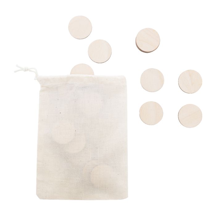 Reklámajándék | Tokemor Creative egyedi memóriajáték, natúr