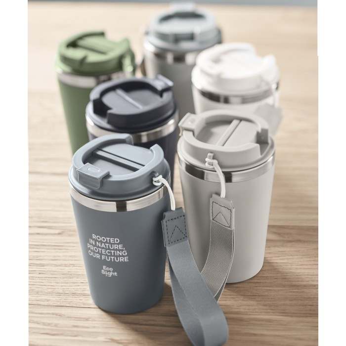 Reklámajándék | Topaz Duplafalú pohár 350 ml, zöld