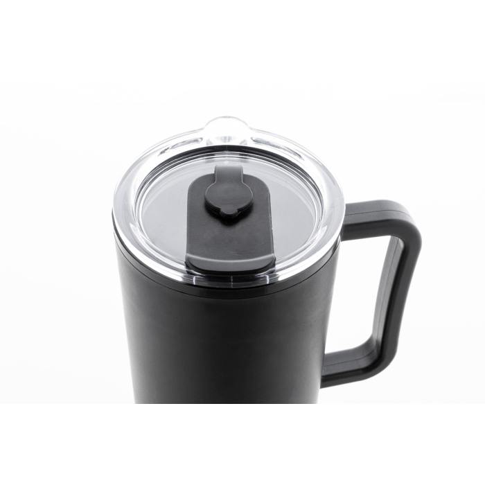 Reklámajándék | Trenta thermo bögre, fekete, 1100 ml
