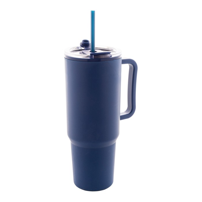 Reklámajándék | Trenta thermo bögre, kék, 1100 ml
