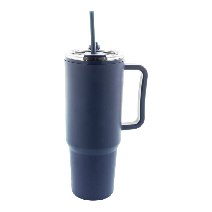 Reklámajándék | Trenta thermo bögre, kék, 1100 ml