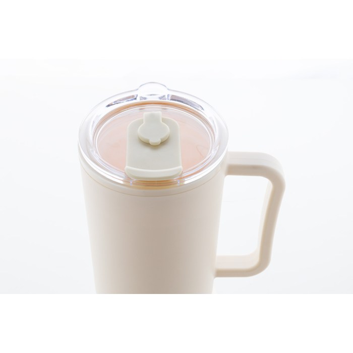 Reklámajándék | Trenta thermo bögre, natúr, 1100 ml