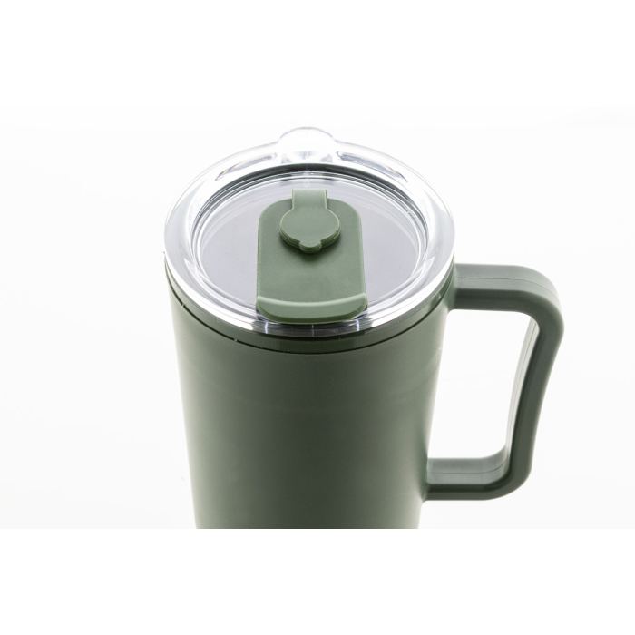Reklámajándék | Trenta thermo bögre, zöld, 1100 ml