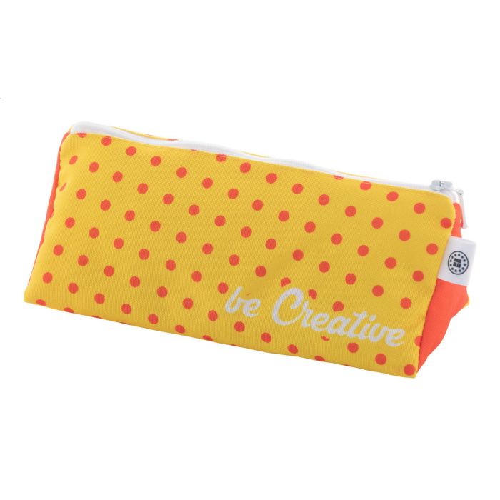 Trippy egyediesíthető RPET tolltartó, fehér | Reklámajándék, reklámtárgy, céges ajándék, egyedi reklámajándék Reklámajándék | Trippy egyediesíthető RPET tolltartó, fehér