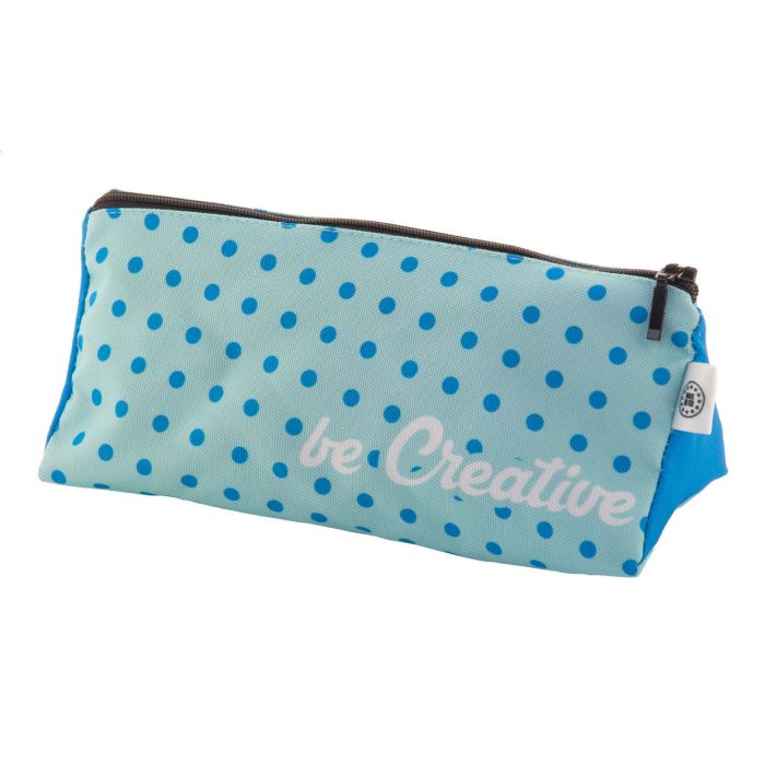 Trippy egyediesíthető RPET tolltartó, fekete | Reklámajándék, reklámtárgy, céges ajándék, egyedi reklámajándék Reklámajándék | Trippy egyediesíthető RPET tolltartó, fekete