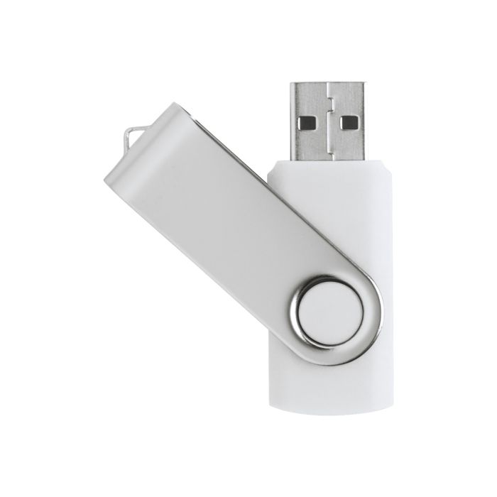 Reklámajándék | TwistDrive USB memória, fehér