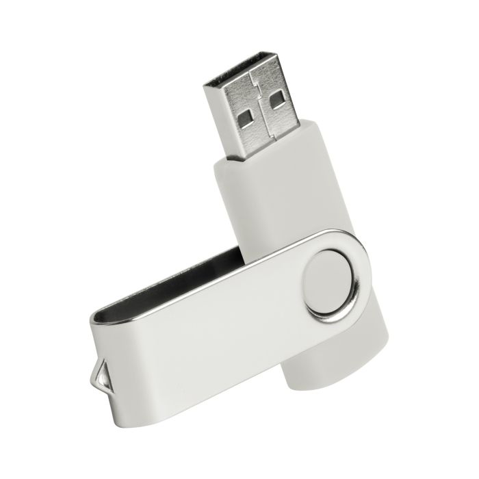Reklámajándék | TwistDrive USB memória, fehér