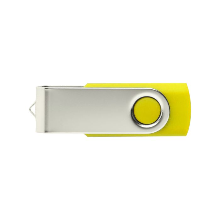 Reklámajándék | TwistDrive USB memória, sárga