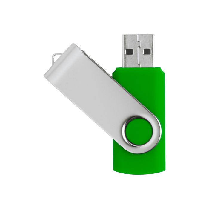 Reklámajándék | TwistDrive USB memória, zöld