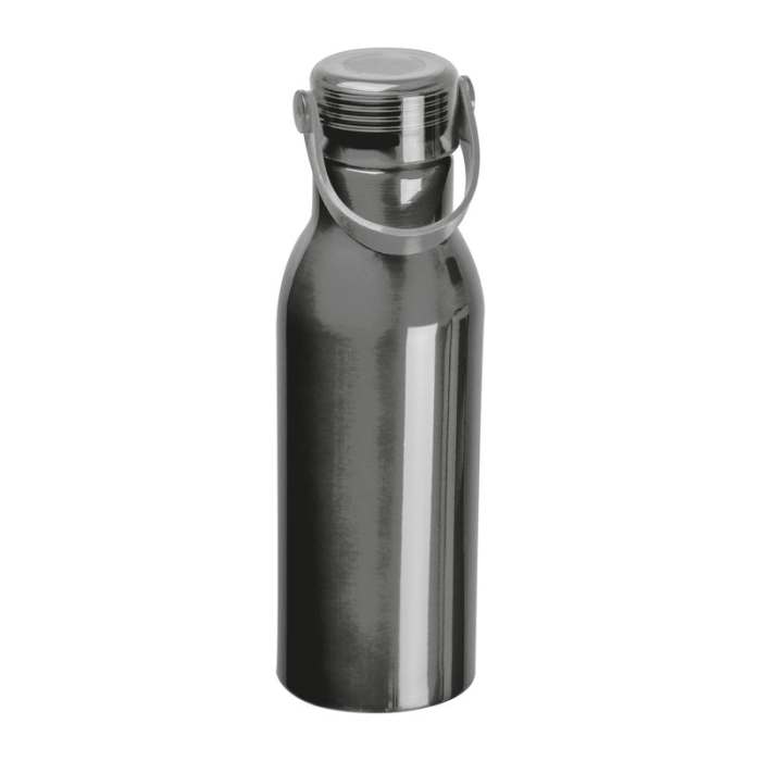 Reklámajándék | Egyedi alumínium kulacs, 750 ml, ezüst