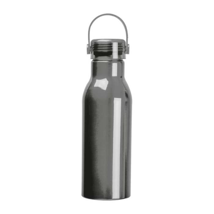 Reklámajándék | Egyedi alumínium kulacs, 750 ml, ezüst