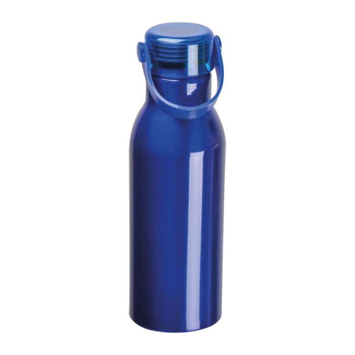 Reklámajándék | Egyedi alumínium kulacs, 750 ml, kék