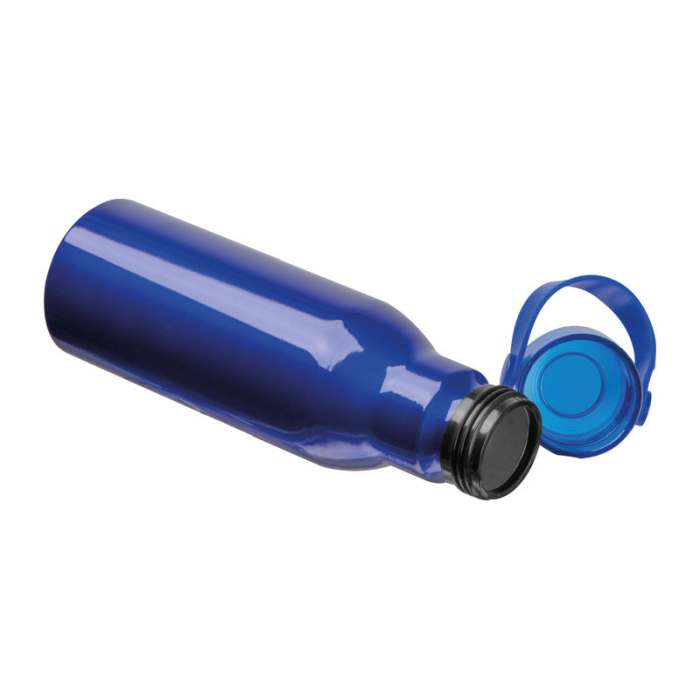 Reklámajándék | Egyedi alumínium kulacs, 750 ml, kék