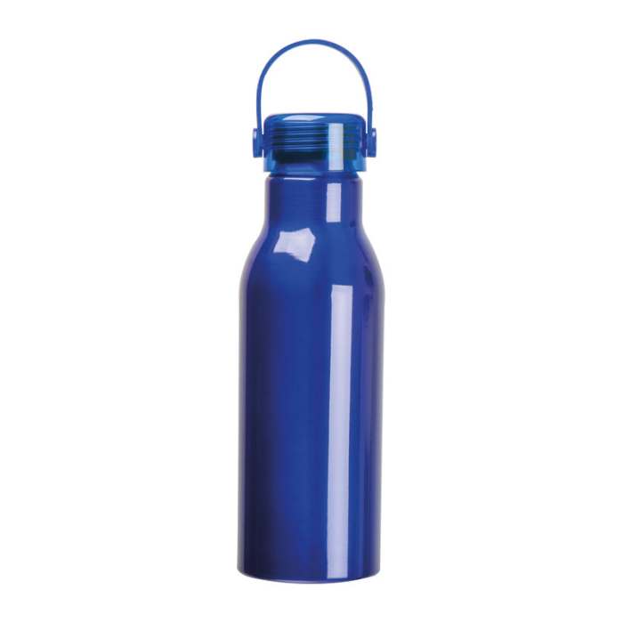 Reklámajándék | Egyedi alumínium kulacs, 750 ml, kék