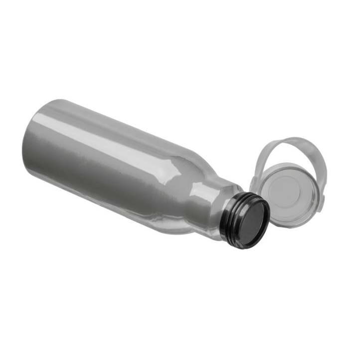 Reklámajándék | Egyedi alumínium kulacs, 750 ml, szürke