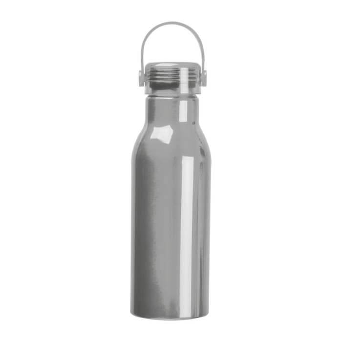 Reklámajándék | Egyedi alumínium kulacs, 750 ml, szürke