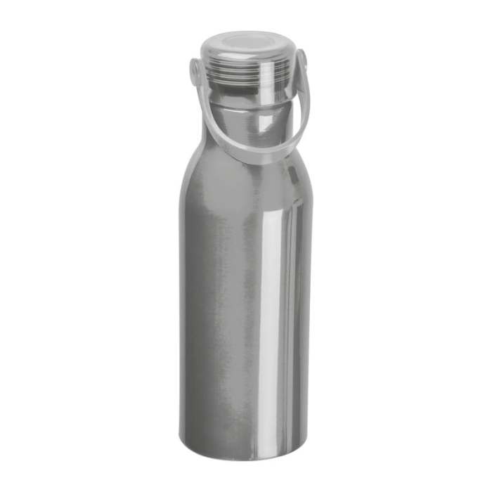 Reklámajándék | Egyedi alumínium kulacs, 750 ml, szürke