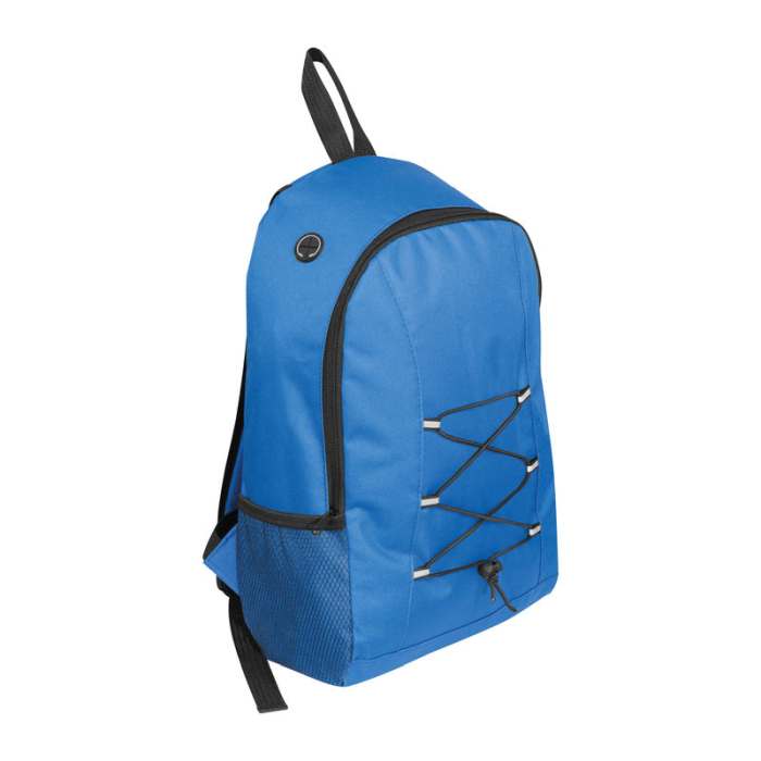 Reklámajándék | Újrahasznosított poliészter hátizsák, kék