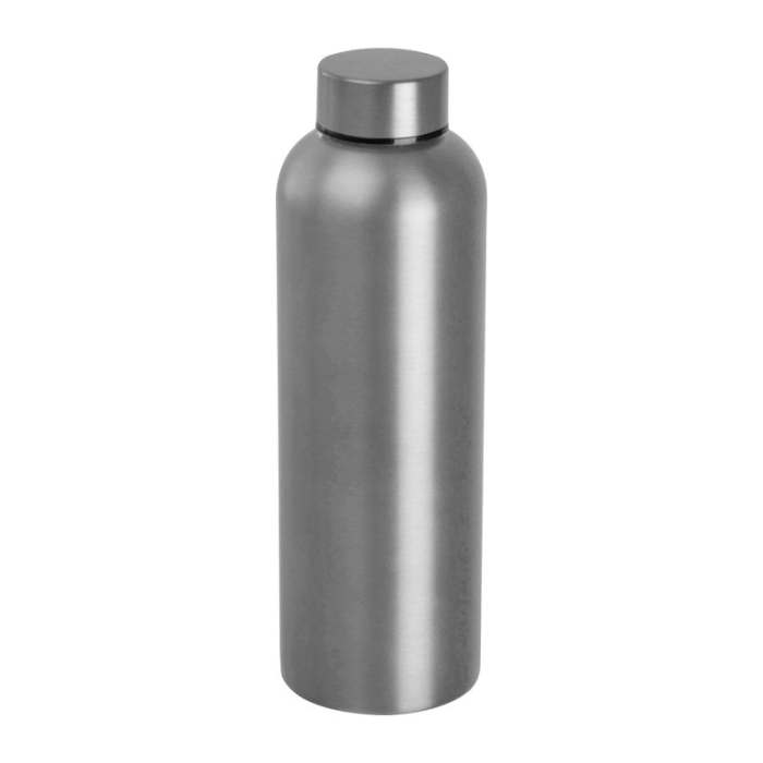 Reklámajándék | Egyedi acél kulacs,700ml, szürke