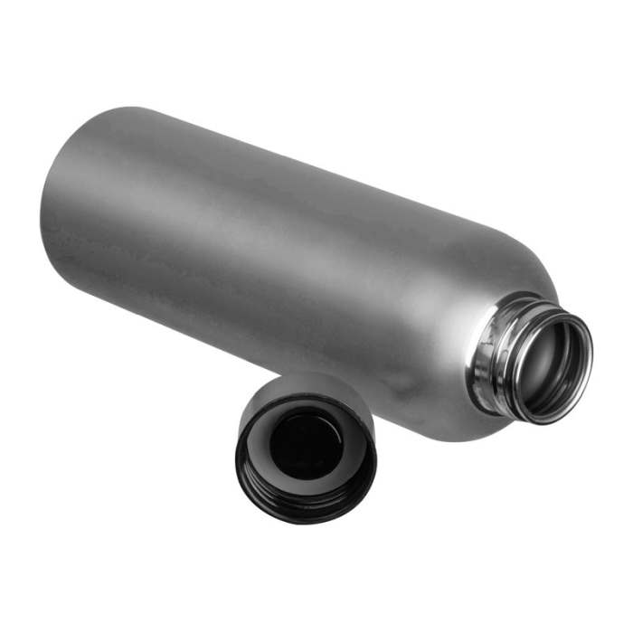 Reklámajándék | Egyedi acél kulacs,700ml, szürke