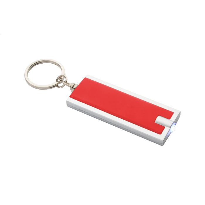 Reklámajándék | Urban RABS led-es kulcstartó, piros