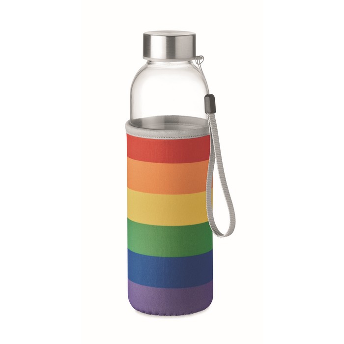 Utah Glass üvegpalack tokban 500 ml, színes
