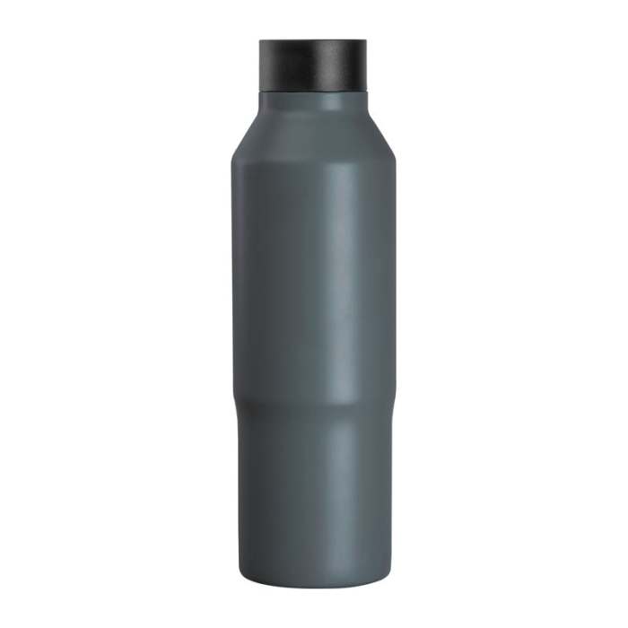 Reklámajándék | vákuumos rozsdamentes acél ivópalack, 600ml, ezüst