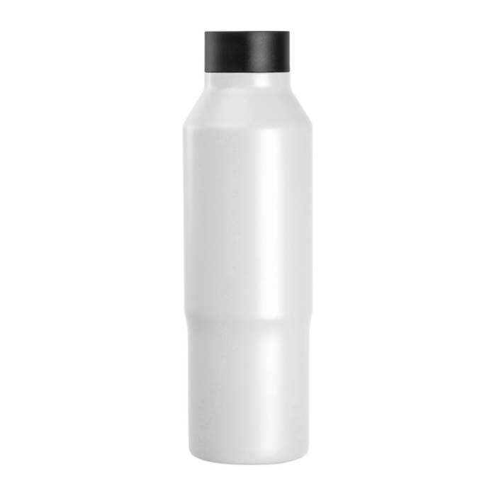 Reklámajándék | vákuumos rozsdamentes acél ivópalack, 600ml, fehér