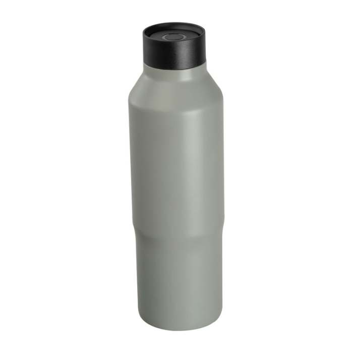 Reklámajándék | vákuumos rozsdamentes acél ivópalack, 600ml, szürke