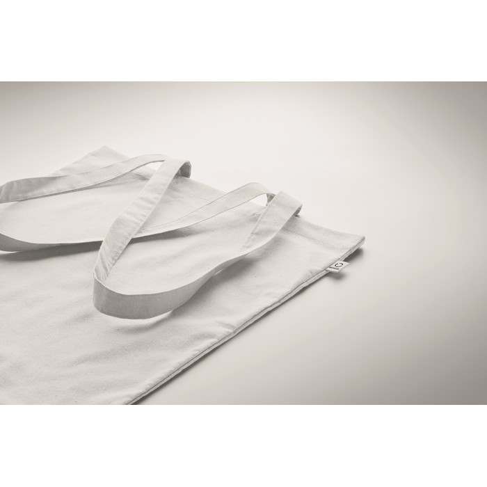 Reklámajándék | Viveka Colour Újrahaszn.pamut bevásárlótáska, fehér