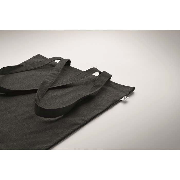 Reklámajándék | Viveka Colour Újrahaszn.pamut bevásárlótáska, fekete