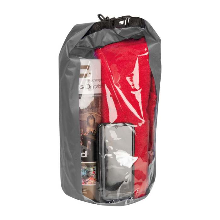 Reklámajándék | Vízálló futártáska, szürke