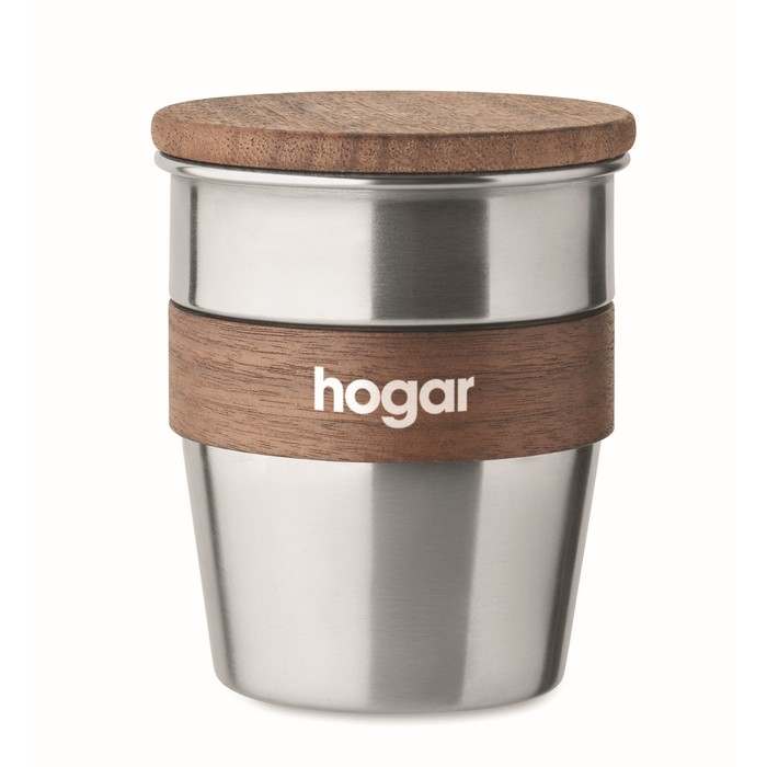 Reklámajándék | Walnut Szimplafalú pohár 350 ml, ezüst