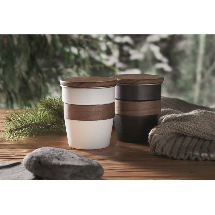 Reklámajándék | Walnut Szimplafalú pohár 350 ml, fehér