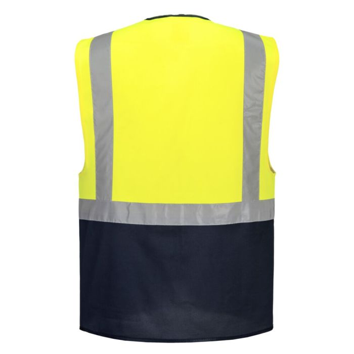 Portwest Warsaw vezetői mellény, sárga/fekete | Adgift Reklámajándéktól Portwest Warsaw vezetői mellény, sárga/fekete