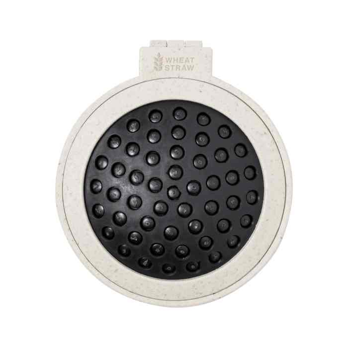 Reklámajándék | Webrush tükrös hajkefe, natúr