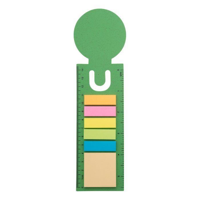 Reklámajándék | WheaMark könyvjelző, zöld