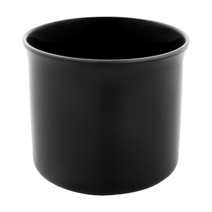 Reklámajándék | Woodstock Flat matt vintage bögre, fekete