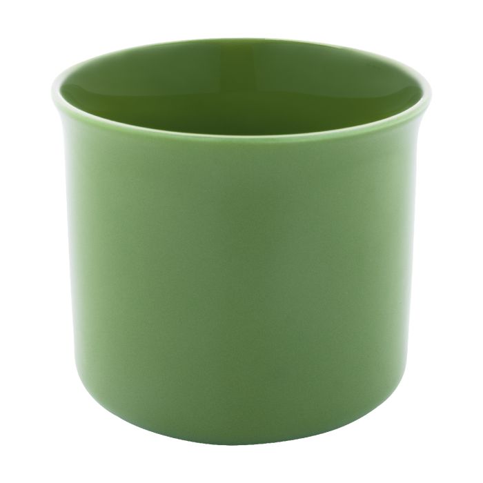 Reklámajándék | Woodstock Flat matt vintage bögre, lime zöld