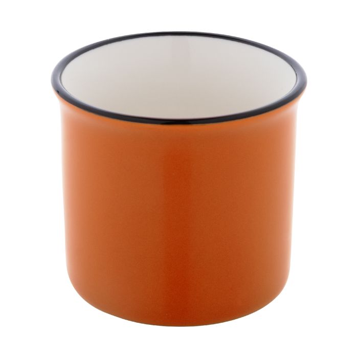 Reklámajándék | Woodstock Mini mini vintage bögre, narancssárga