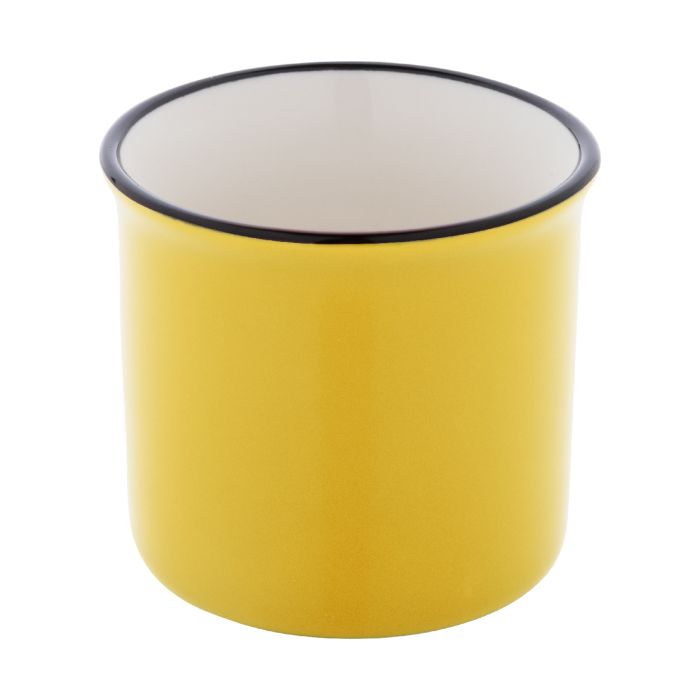 Reklámajándék | Woodstock Mini mini vintage bögre, sárga