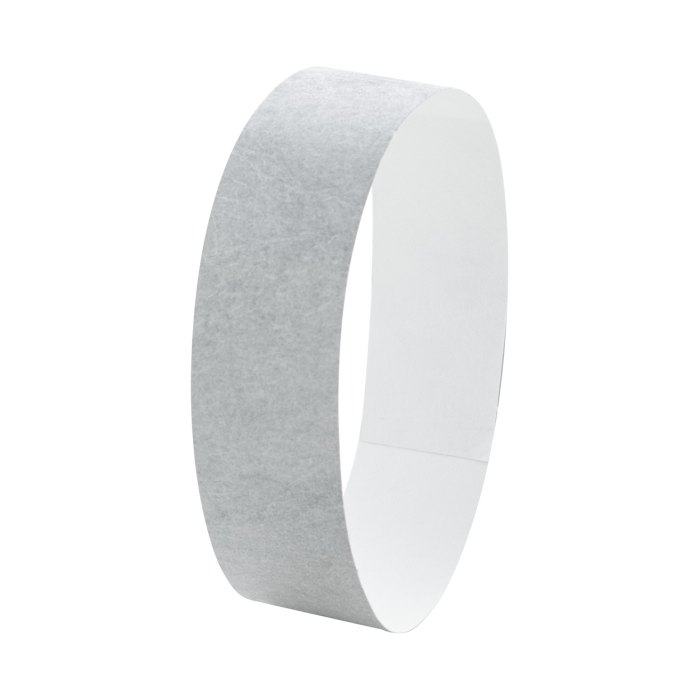 Reklámajándék | Wristvek tyvek karszalagok (10 db), ezüst