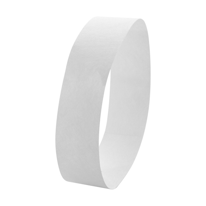 Reklámajándék | Wristvek tyvek karszalagok (10 db), fehér