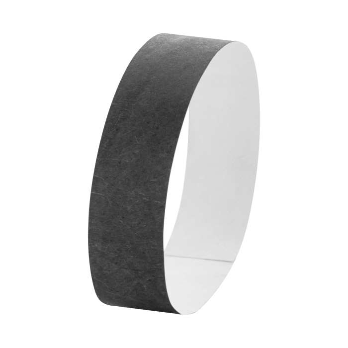 Reklámajándék | Wristvek tyvek karszalagok (10 db), fekete