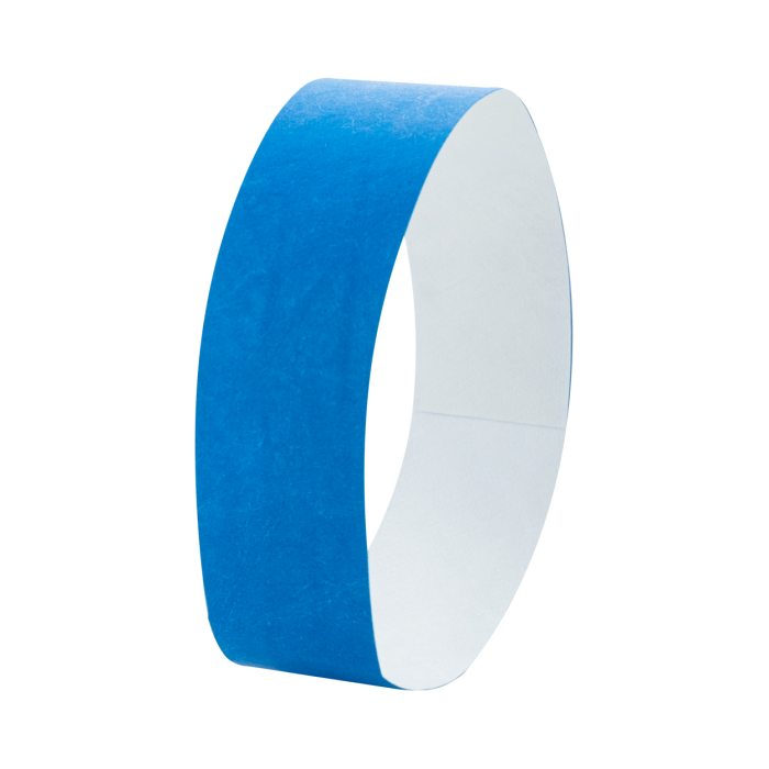 Reklámajándék | Wristvek tyvek karszalagok (10 db), kék